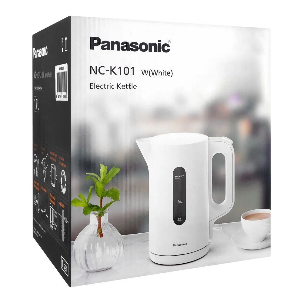 Comfortable casual panasonic electric kettle, white, nc-k101
