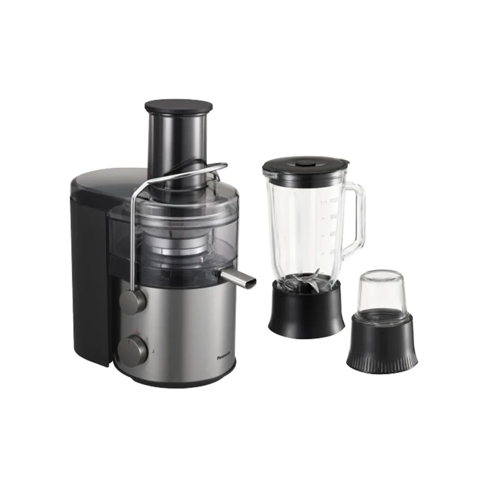 Panasonic Juicer/Blender, 1000W, S(Silver) MJ-CB800STN