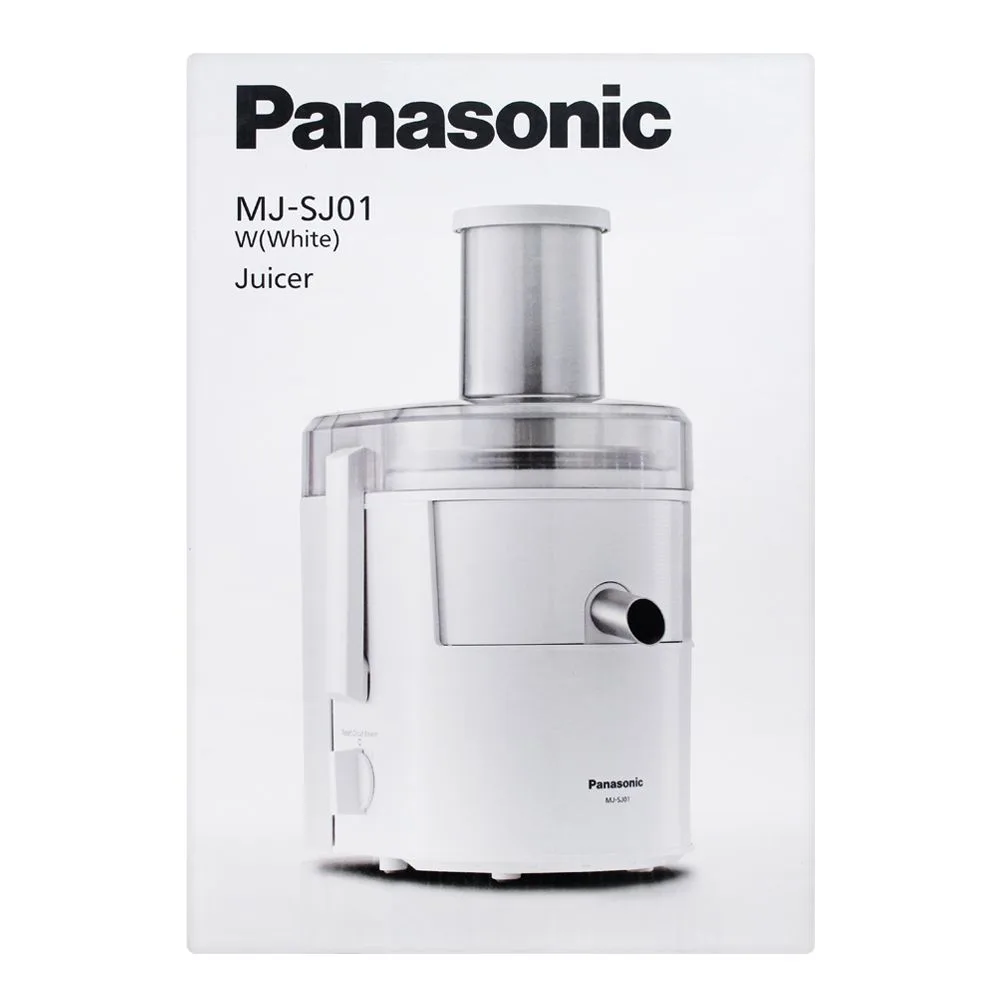 Comfortable casual panasonic juicer, white, 800w, sj-01