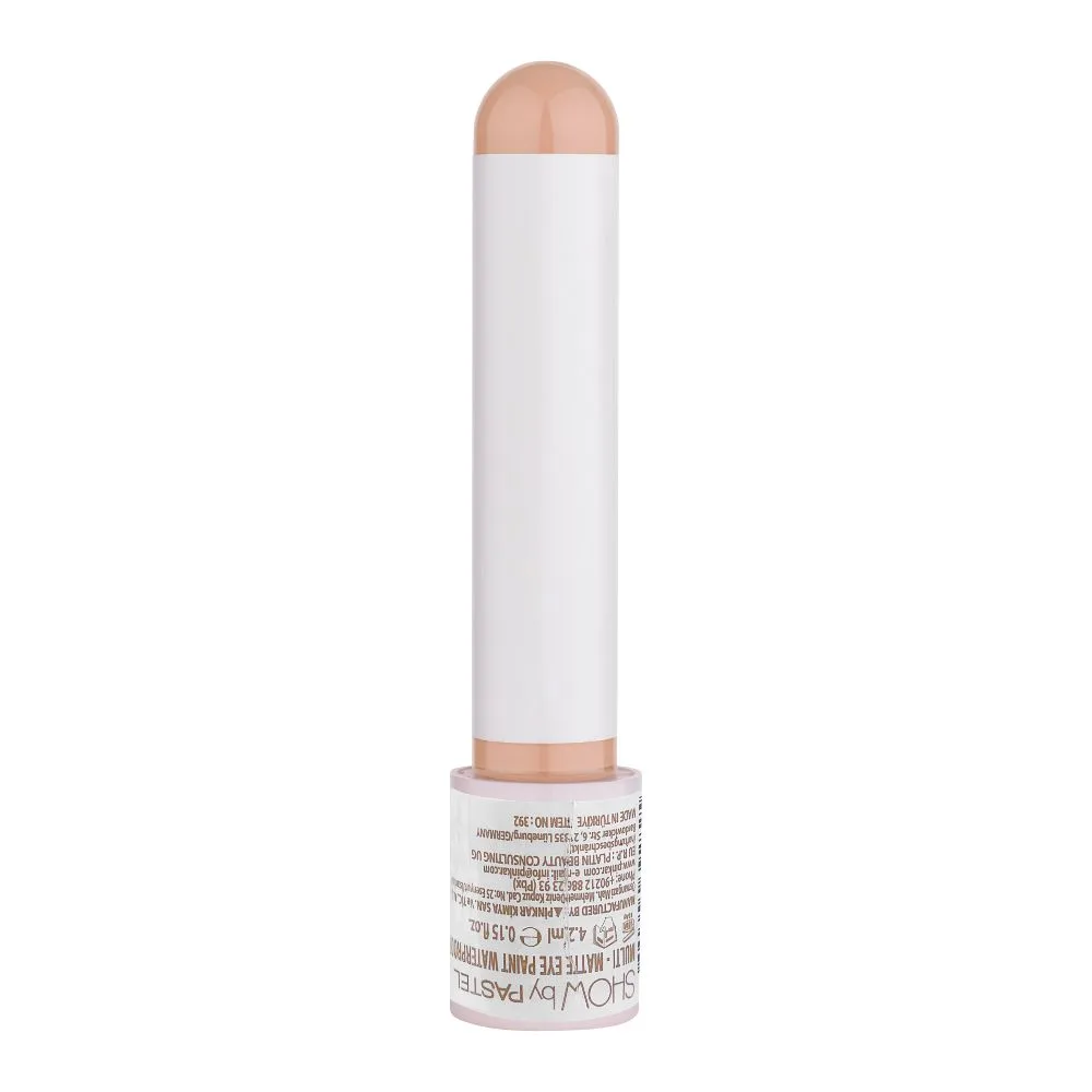 Side view of pastel multi-matte eye paint waterproof liquid eyeshadow & eyeliner, 4.2ml, no. 82