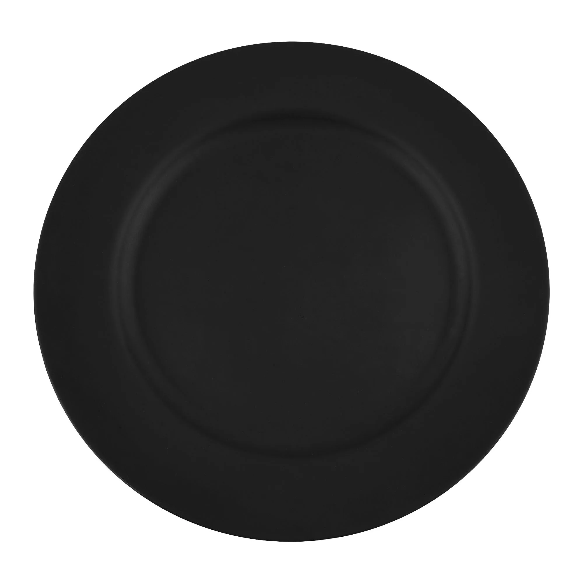 Patex Studios Matt Rice Plate, Black, 1-Pack