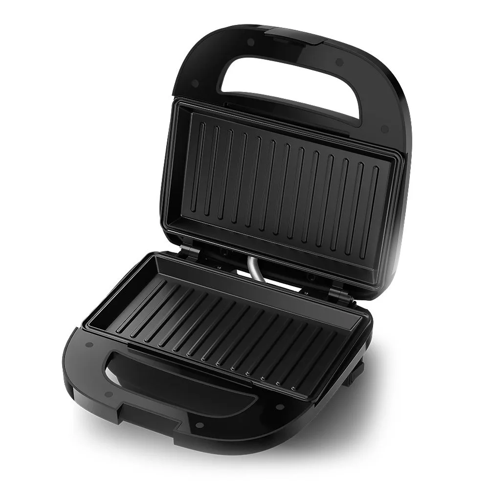 Side view of philips 3000 series sandwich maker, 750w, 220-240v, hd2330/90
