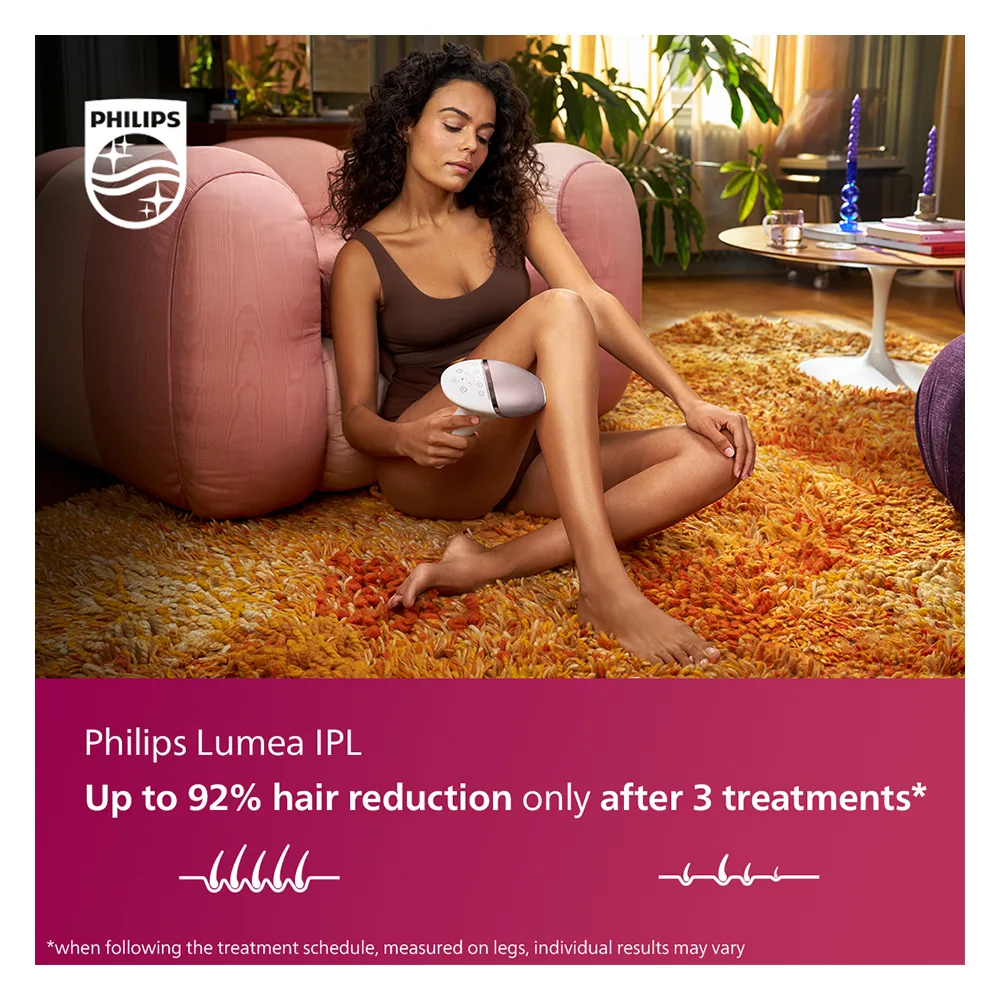 Comfortable casual philips lumea ipl hair removal device, senseiq, 3 attachments, cordless, bri955/60