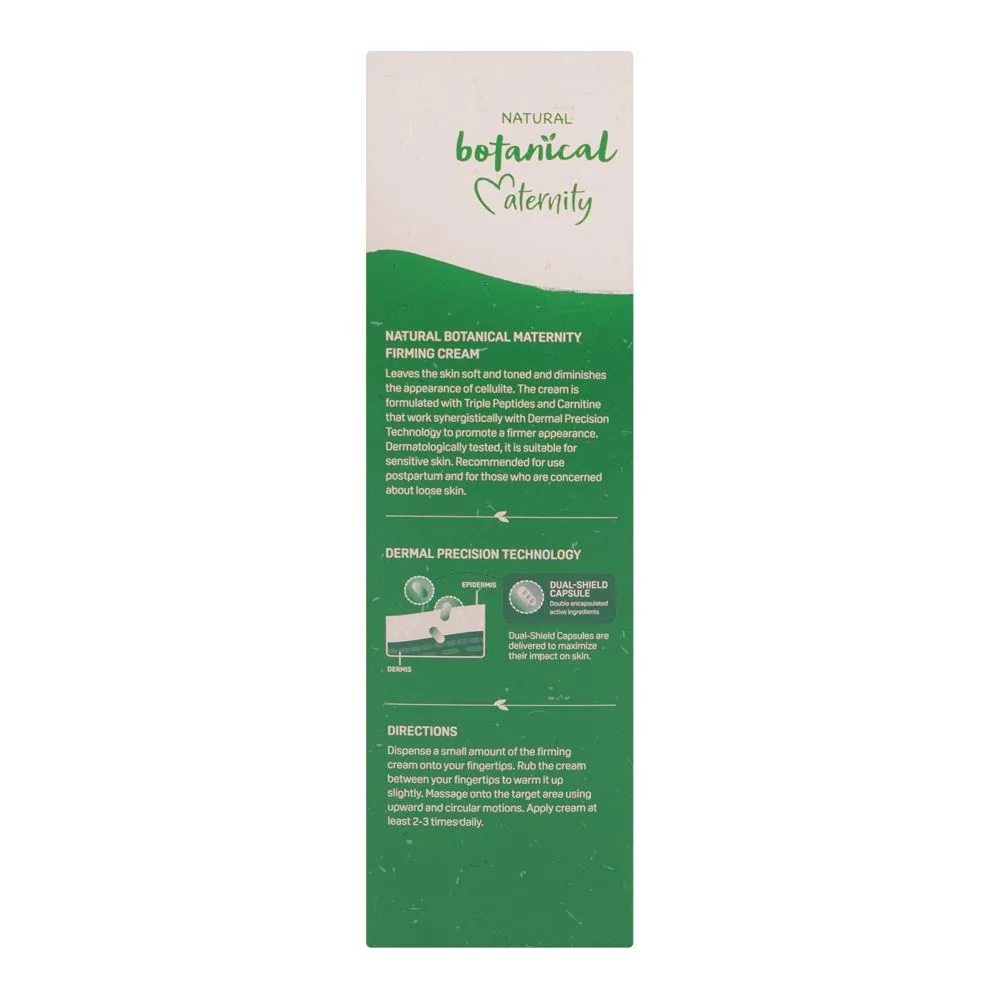 Side view of pigeon natural botanical maternity firming cream, 150ml, i79895