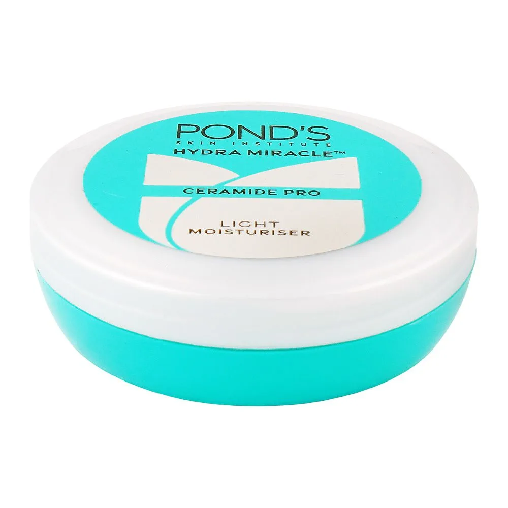 Pond's Hydra Miracle Ceramide Pro Light Moisturiser Cream, Niacinamide, Stearic Acid, For All Types Of Skin, 75g