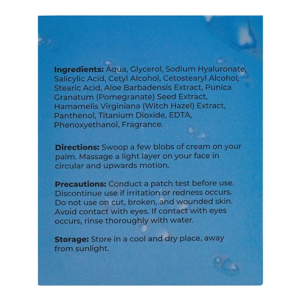 Posch Care Ultra Hydrating Cream, Infused With Hyaluronic Acid, 50g