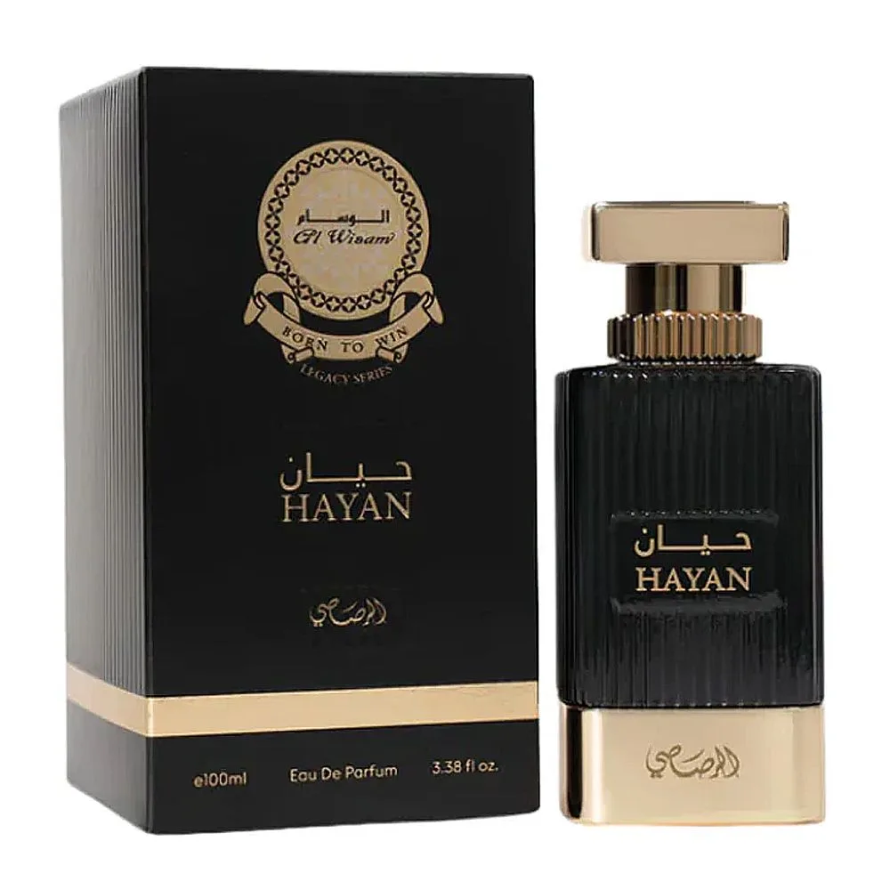 Rasasi Al Wisam Hayan, Eau De Parfum, For Men & Women, 100ml