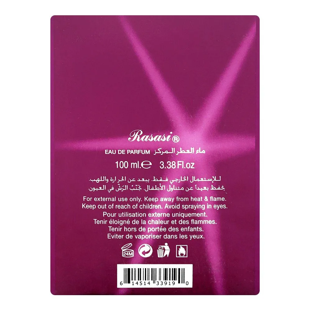 Comfortable casual rasasi daarej magnetic pour femme, eau de parfum, for women, 100ml