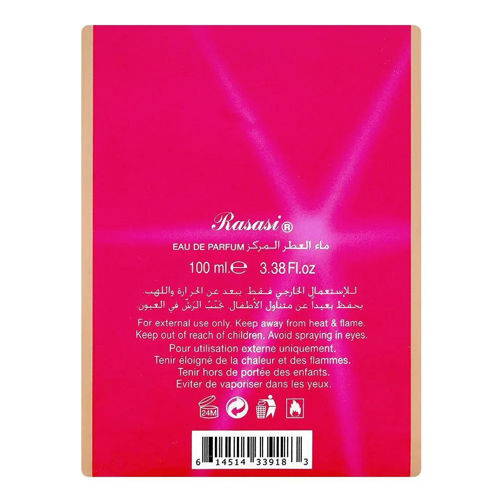 Comfortable casual rasasi daarej passione pour femme, eau de parfum, for women, 100ml