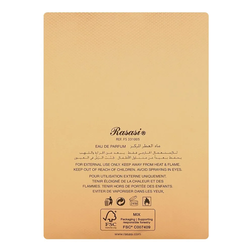 Comfortable casual rasasi hawas elixir, eau de parfum, for men & women, 100ml