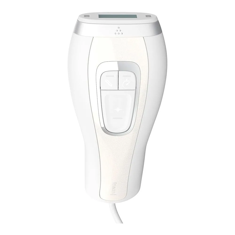Side view of remington light smooth sense permanent face & body ipl hair removal device, ipl8500