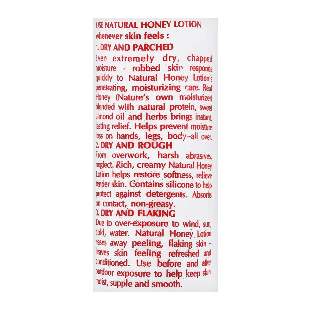 Comfortable casual revlon natural honey skin body and hands conditioning lotion, 350ml