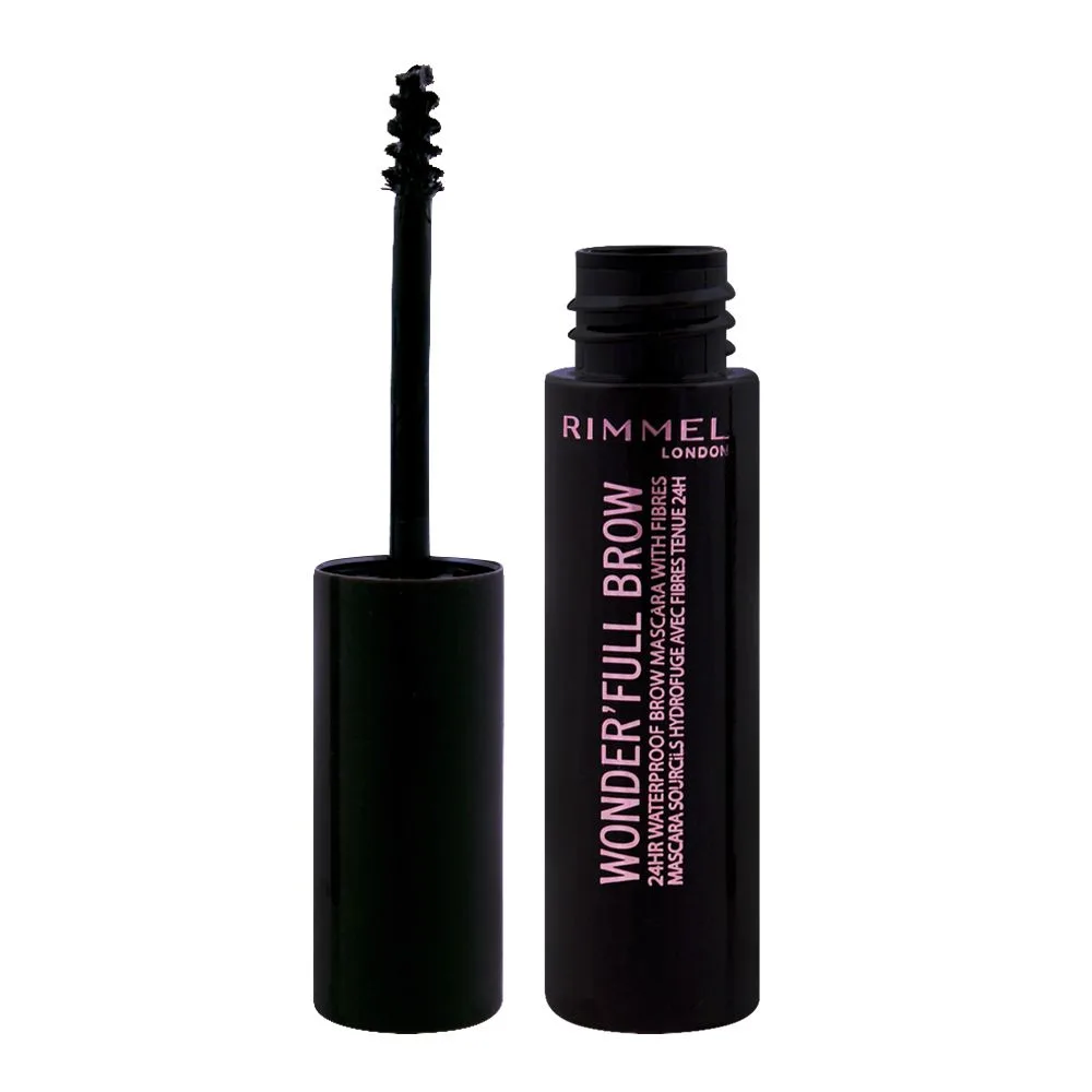 Rimmel Wonder'full Brow 24HR Waterproof Brow Mascara, 003 Dark