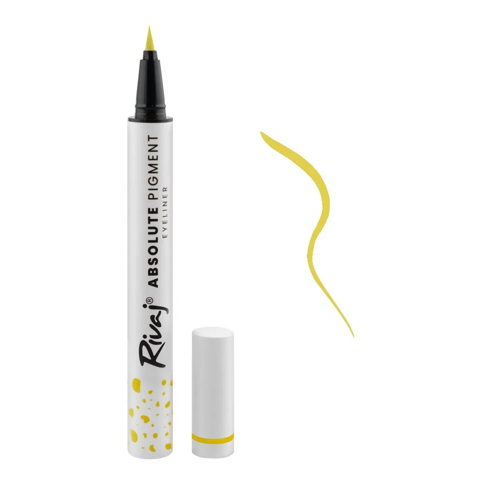Rivaj UK Absolute Pigment Eyeliner, Yellow