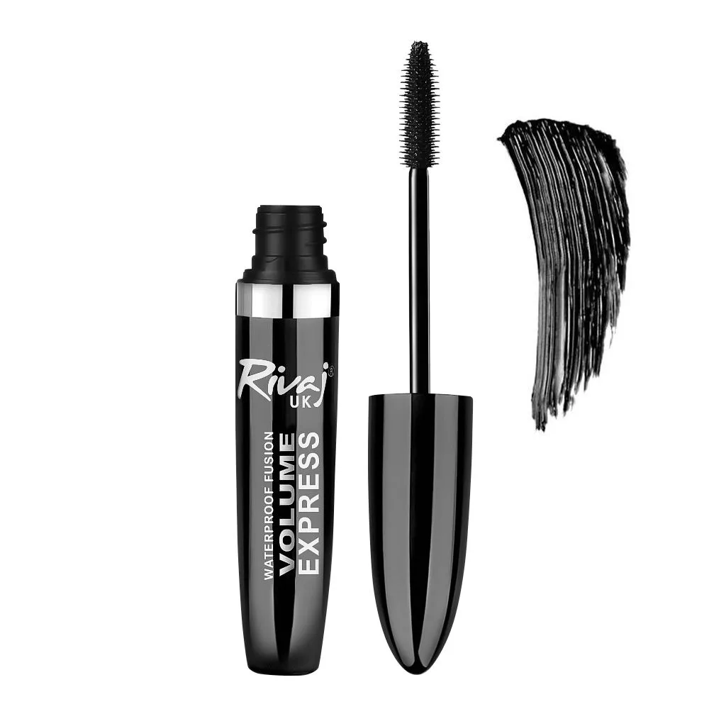 Rivaj UK Fusion Volume Express Hyper Curl Waterproof Mascara, 3ml