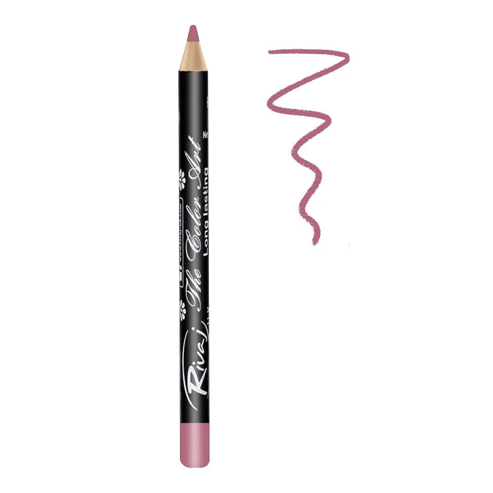 Rivaj UK The Color Art Lip & Eye Pencil, Waterproof, No. 23 Pink