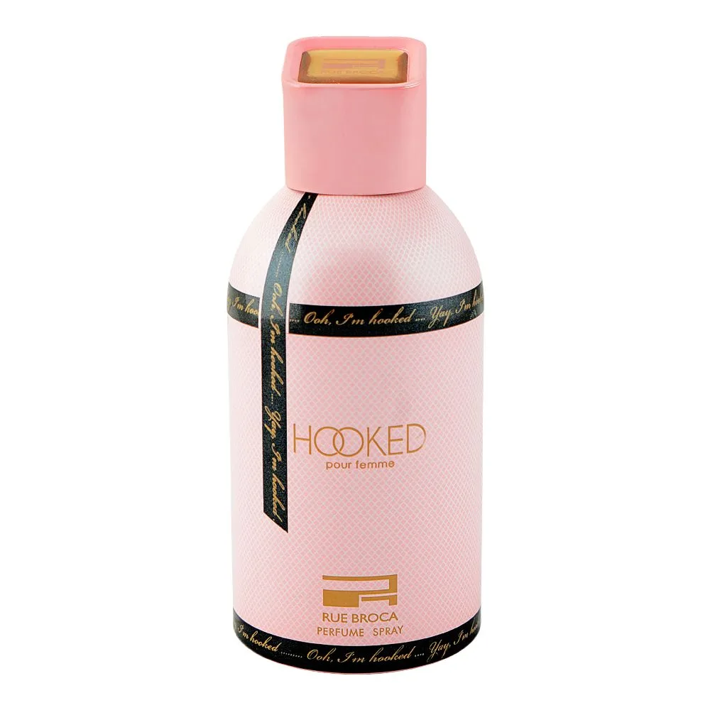 Rue Broca Hooked Pour Femme Perfumed Body Spray, For Women, 250ml