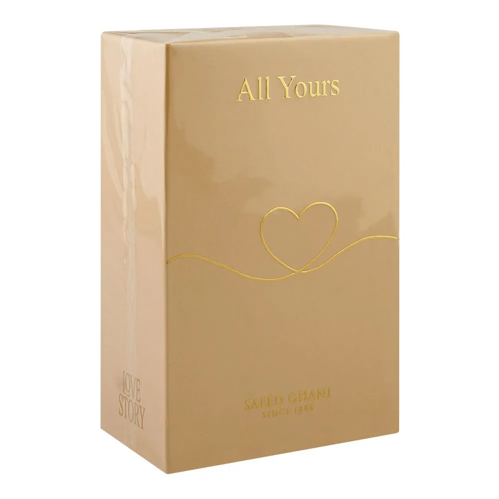 Saeed Ghani All Yours, Eau De Parfum, For Women, 65ml