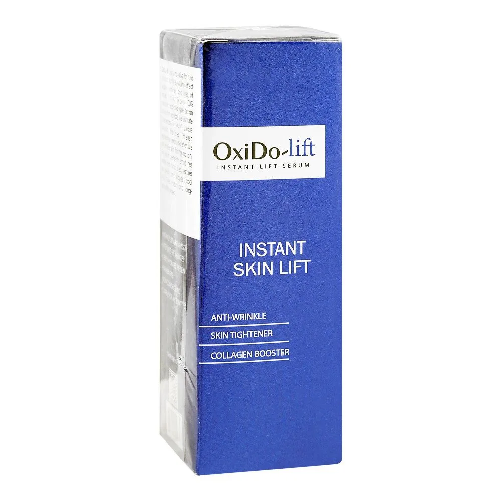 Safrin Skin Care Oxido-Lift Instant Skin Lift Anti-Wrinkle Serum, Paraben Free, Hyaluronic Acid, For All Types Of Skin, 15ml