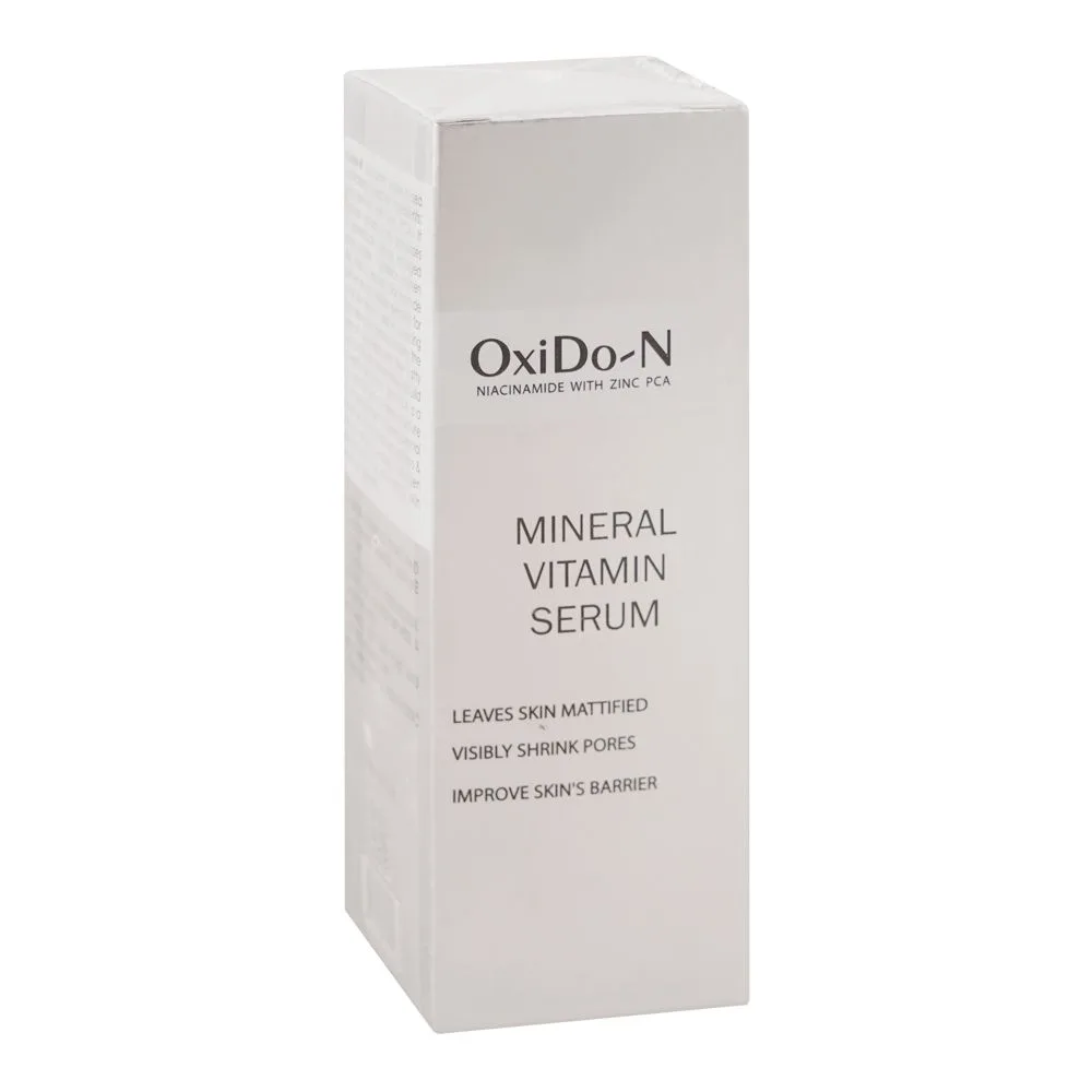 Safrin Skin Care Oxido-N Mineral Vitamin Serum, Niacinamide, For Acne Skin, 15ml
