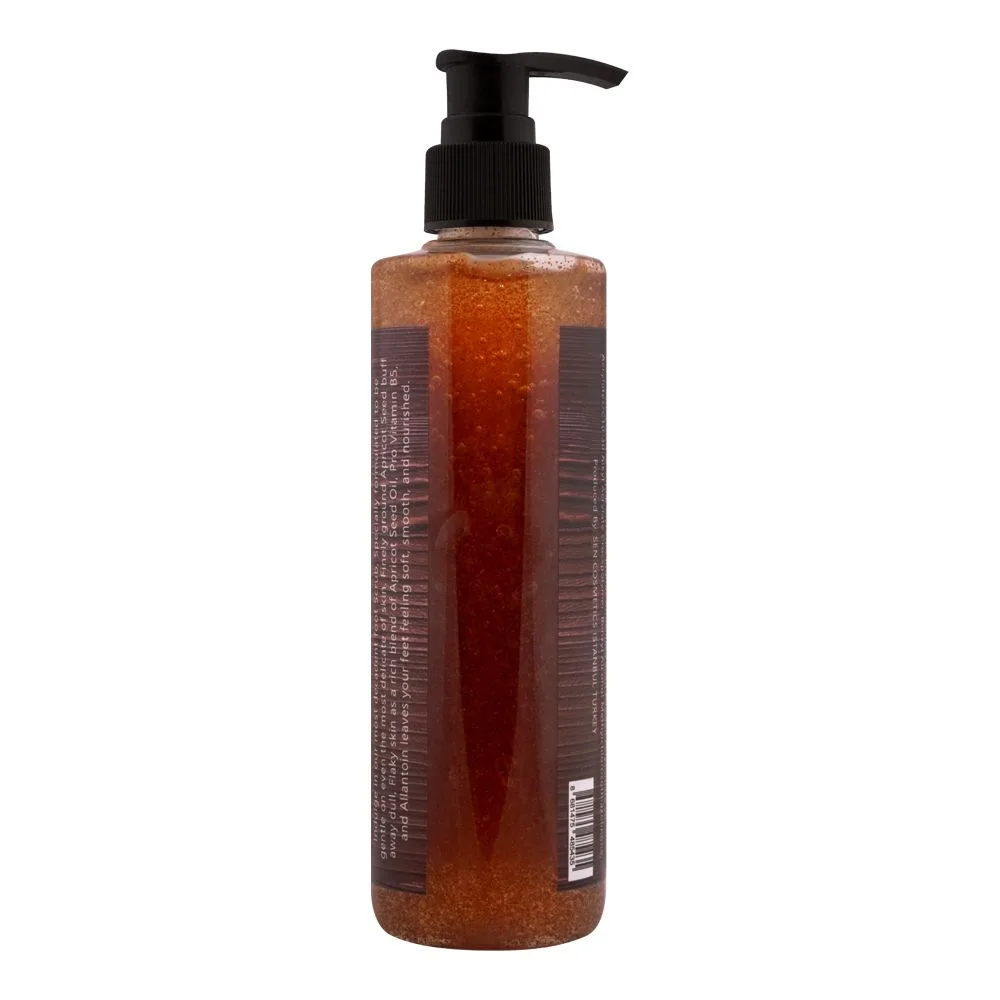Side view of sen revitalising & stimulating foot scrub, 250ml