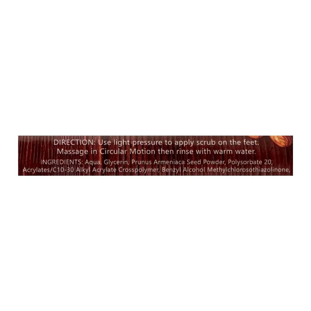 Comfortable casual sen revitalising & stimulating foot scrub, 250ml