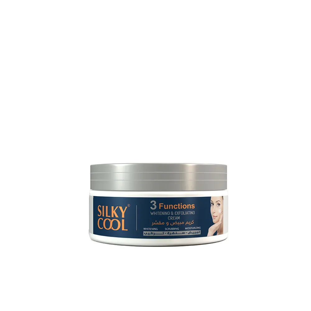 Comfortable casual silky cool extra 3 functions whitening & exfoliating cream, 200ml