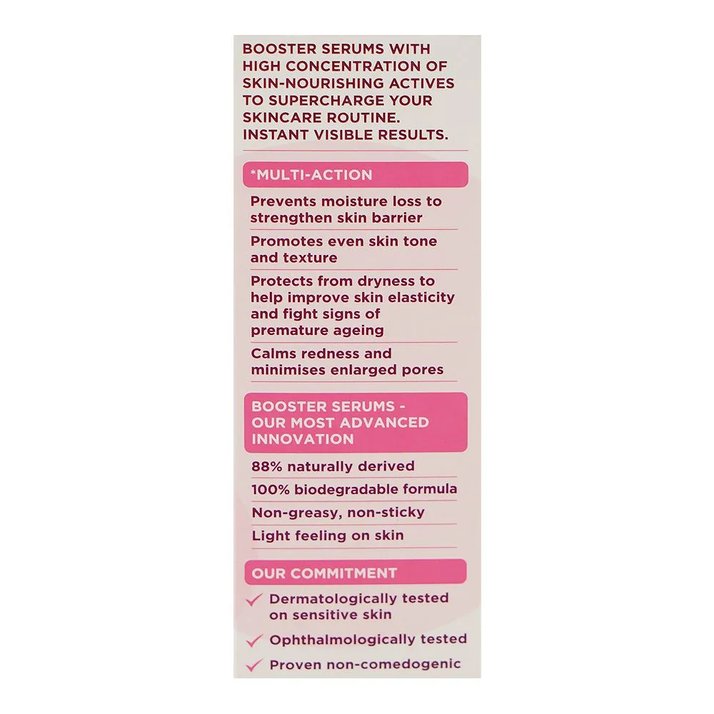 Comfortable casual simple 10% vitamin b3 niacinamide booster serum, for all skin types, 30ml