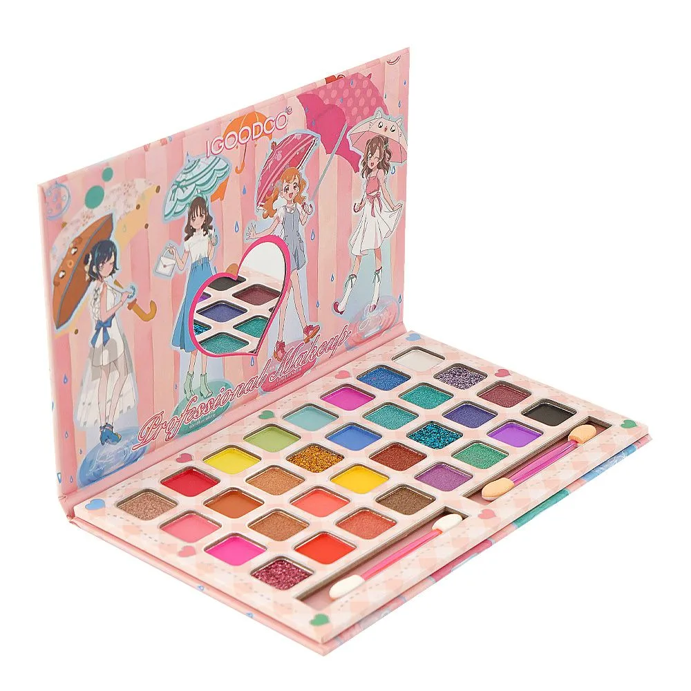 SJ IGOODCO Color Eye Shadow Palette, IG-5708, 32-Pack
