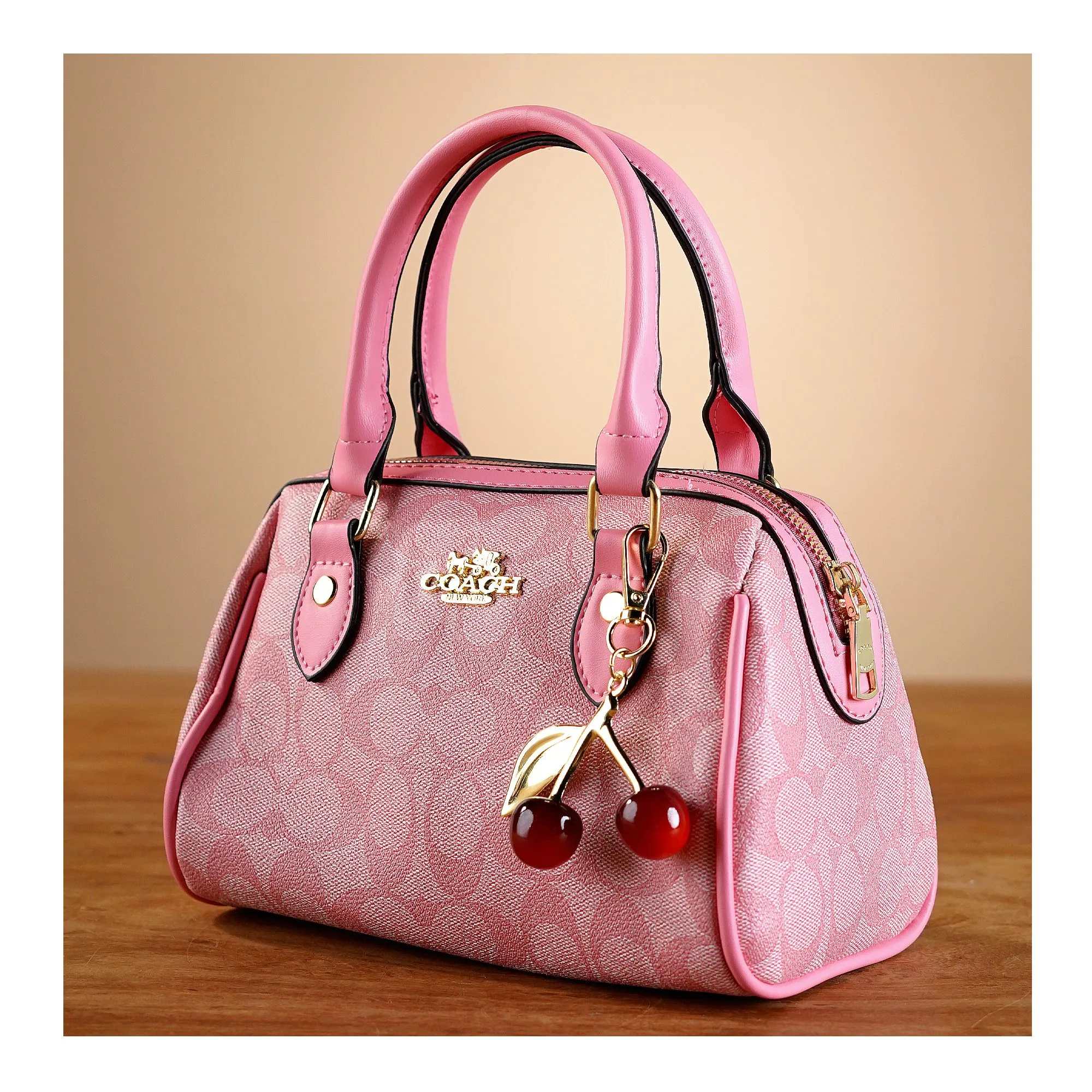 SJ Women's Hand Bag, Pink, 1026B