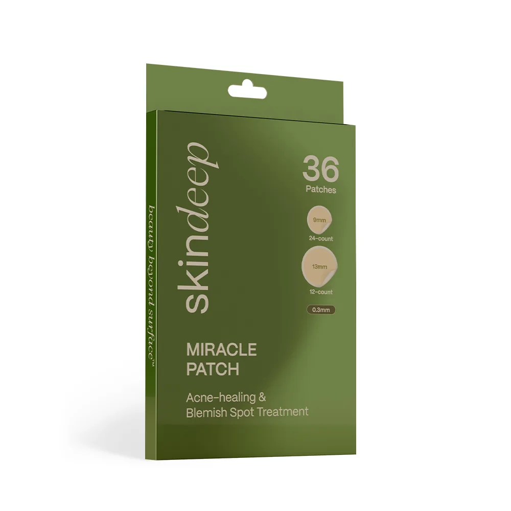 Skin Deep Miracle Patch Acne-Healing & Blemish Spot Treatment, Niacinamide, Salicylic Acid, 36-Pack