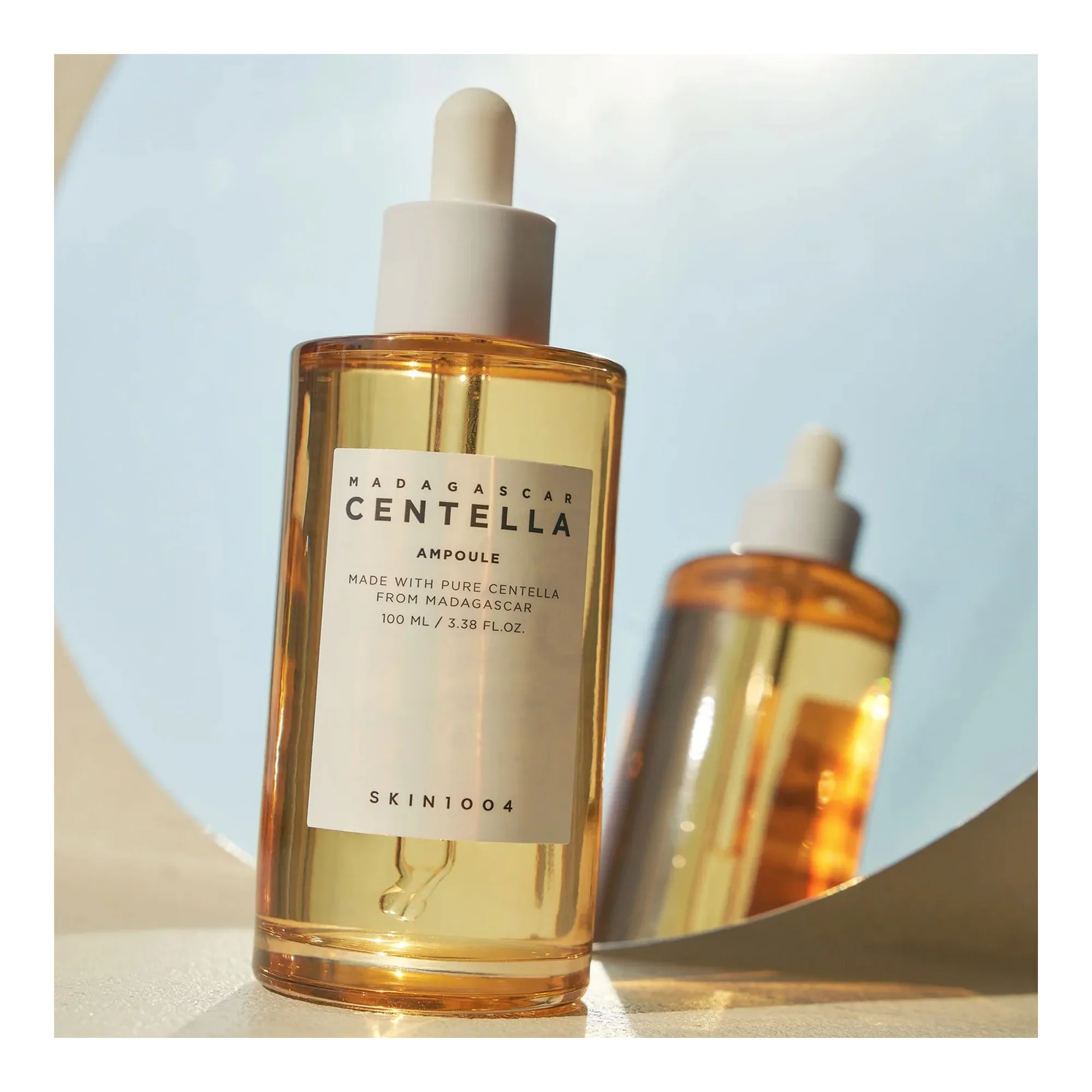 Side view of skin1004 madagascar centella ampoule serum, 55ml