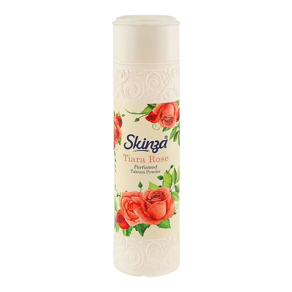 Skinza Tiara Rose Perfumed Talcum Powder, 250g