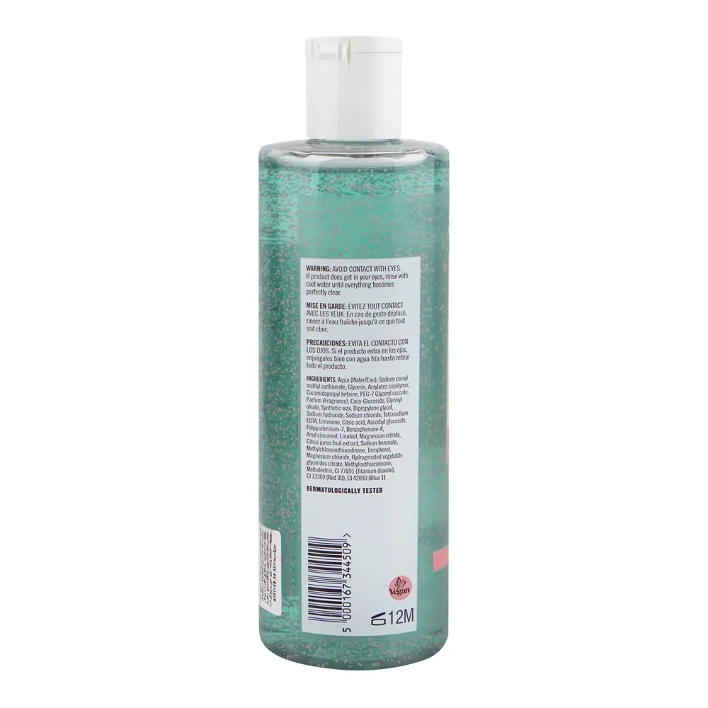 Side view of soap & glory face soap & clarity vitamin c facial wash, all skin types, 350ml