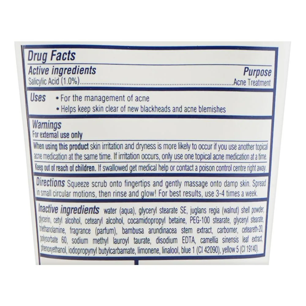 Comfortable casual st. ives blachhead clearing green tea & bamboo scrub tube, paraben & oil free, salicylic acid, for acne-prone skin, 170g