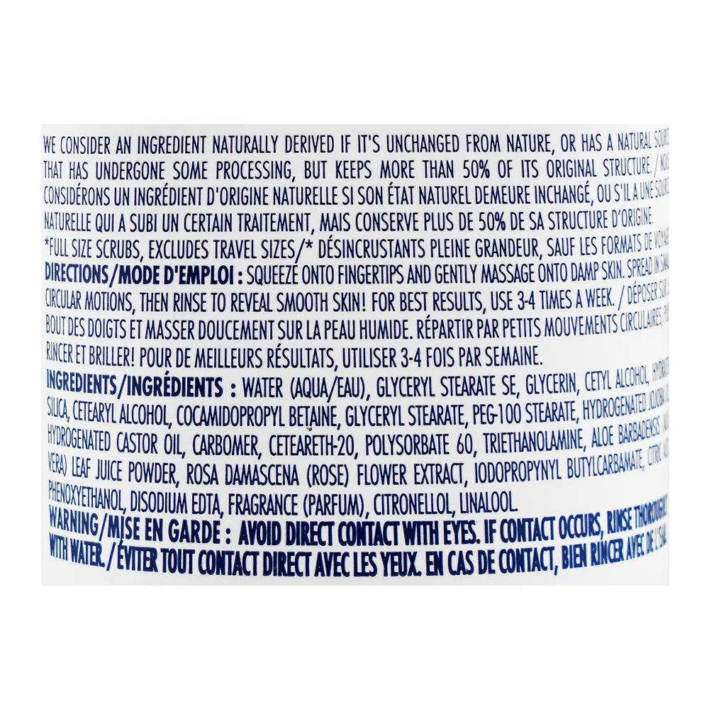 Comfortable casual st. ives gentle smoothing rose water & aloe vera scrub, tube, oil free, 170g