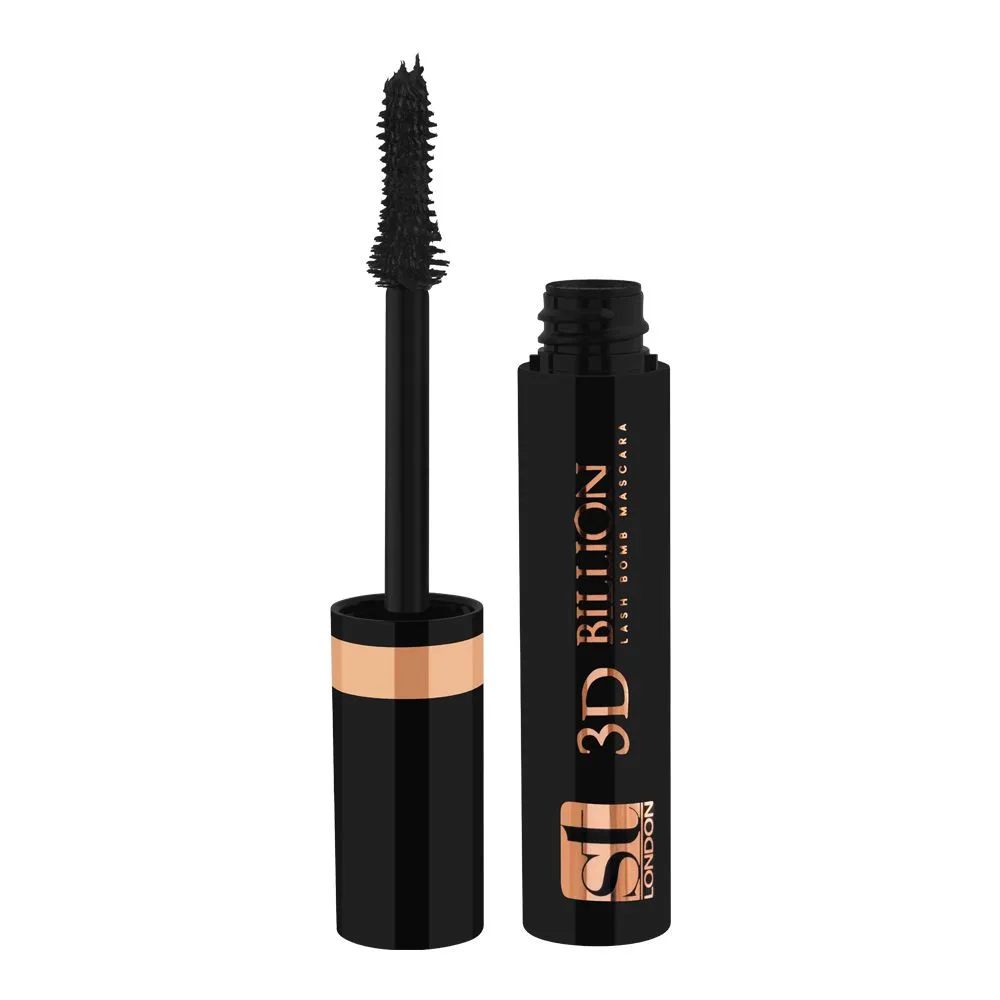 Side view of st london 3d billion lash bomb mascara