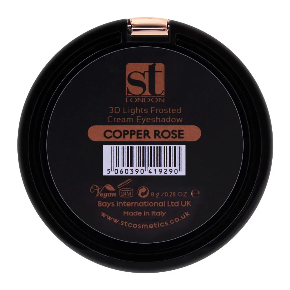 ST London 3D Lights Frosted Eyeshadow, Copper Rose packaging image