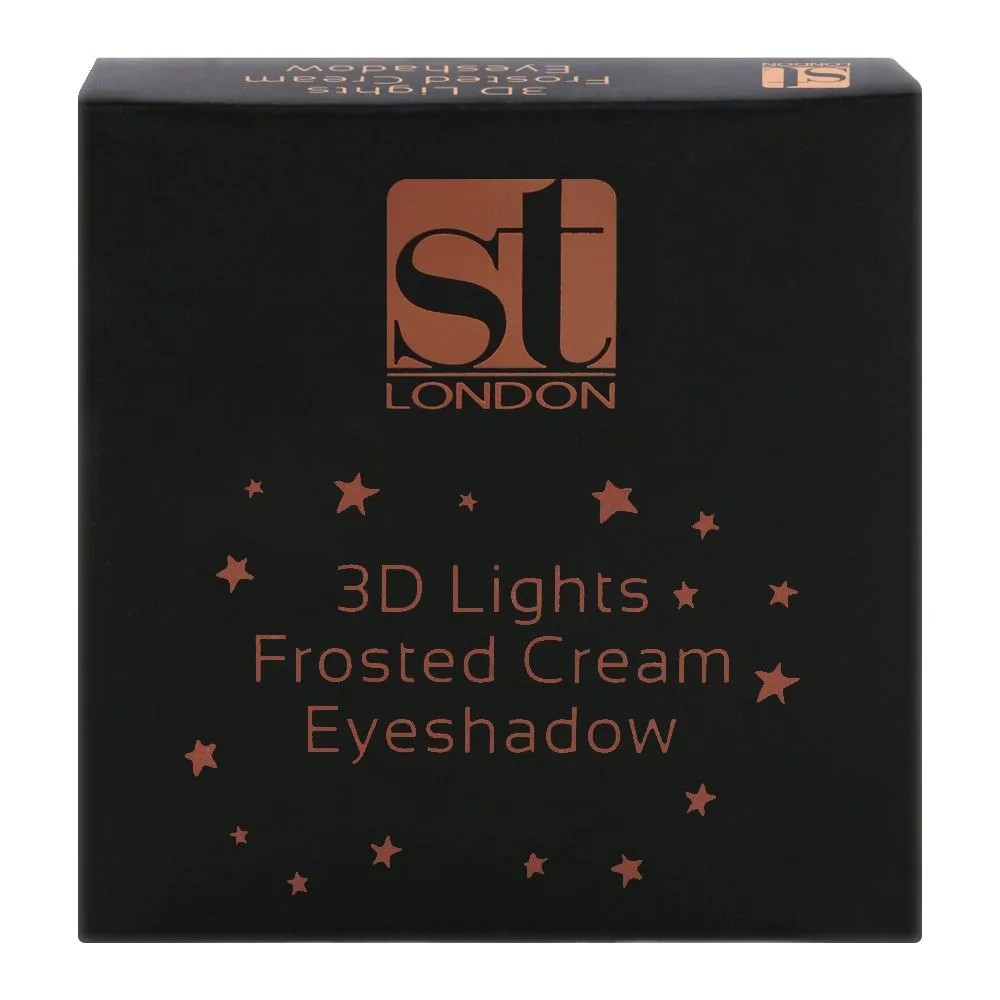 ST London 3D Lights Frosted Eyeshadow, Copper Rose product texture detail