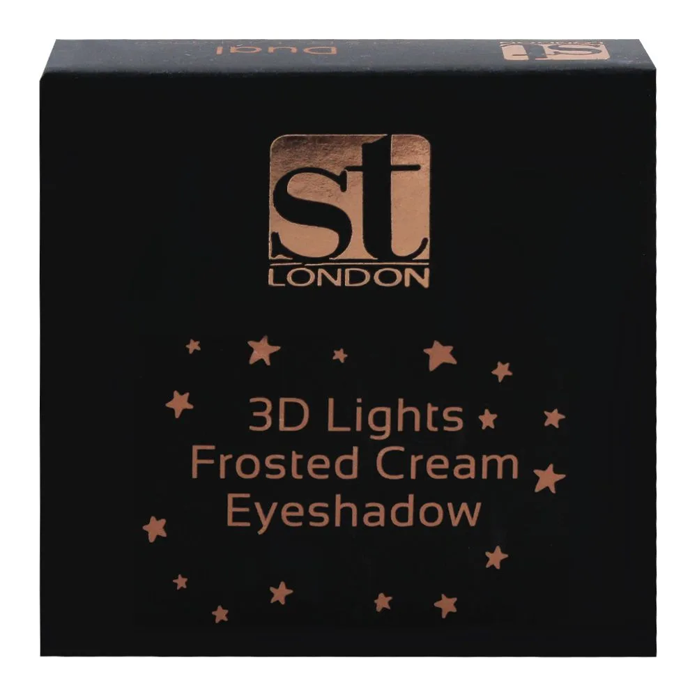 ST London 3D Lights Frosted Eyeshadow, Rose Metallic product texture detail
