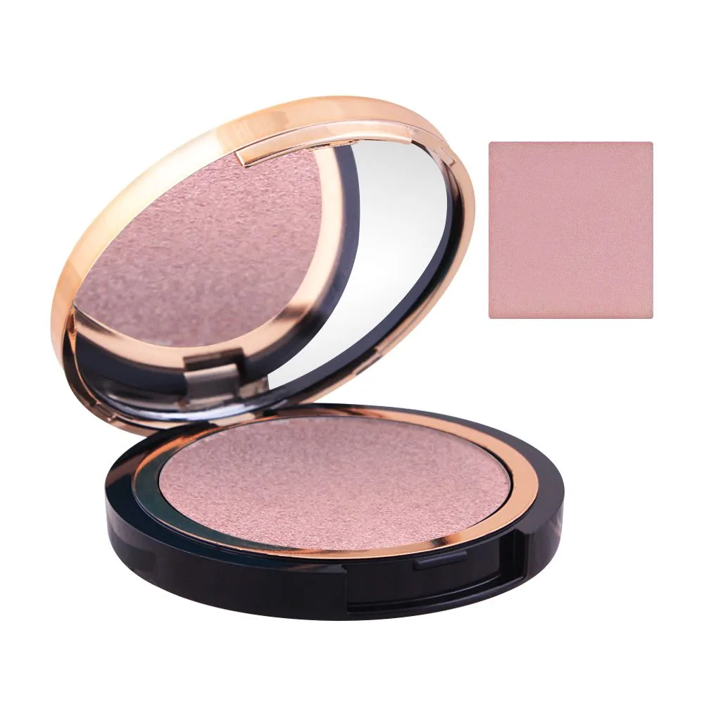 ST London 3D Lights Frosted Eyeshadow, Salmon close up view