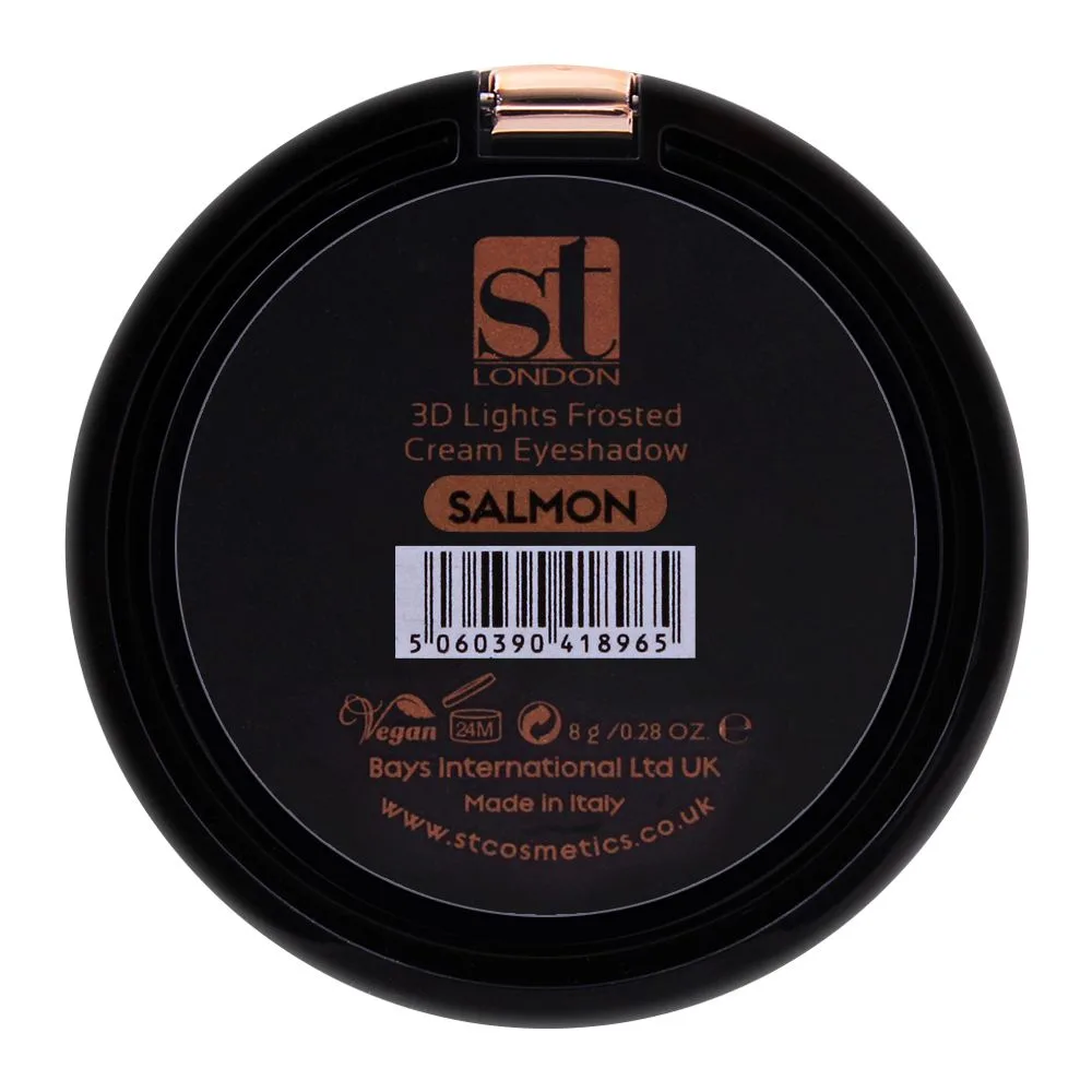 ST London 3D Lights Frosted Eyeshadow, Salmon packaging image