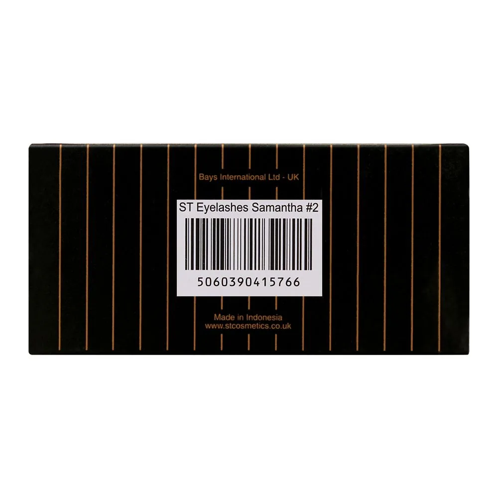 Comfortable casual st london eyelashes, 02 samantha