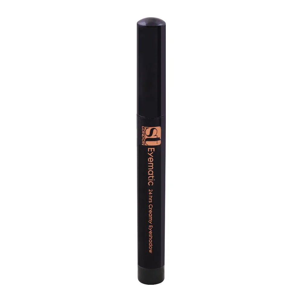 ST London Eyematic 24Hrs Creamy Eyeshadow, Matte Olive shades and color detail