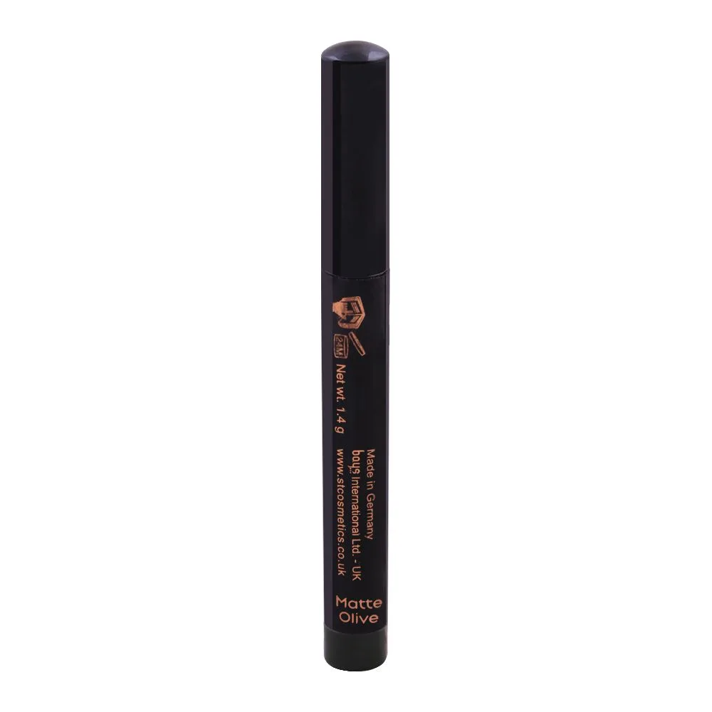 ST London Eyematic 24Hrs Creamy Eyeshadow, Matte Olive packaging image