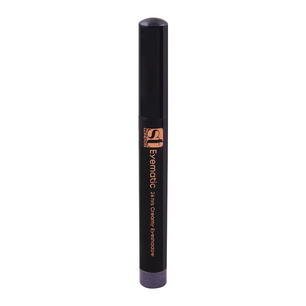 Comfortable casual st london eyematic 24hrs creamy eyeshadow, silver grey