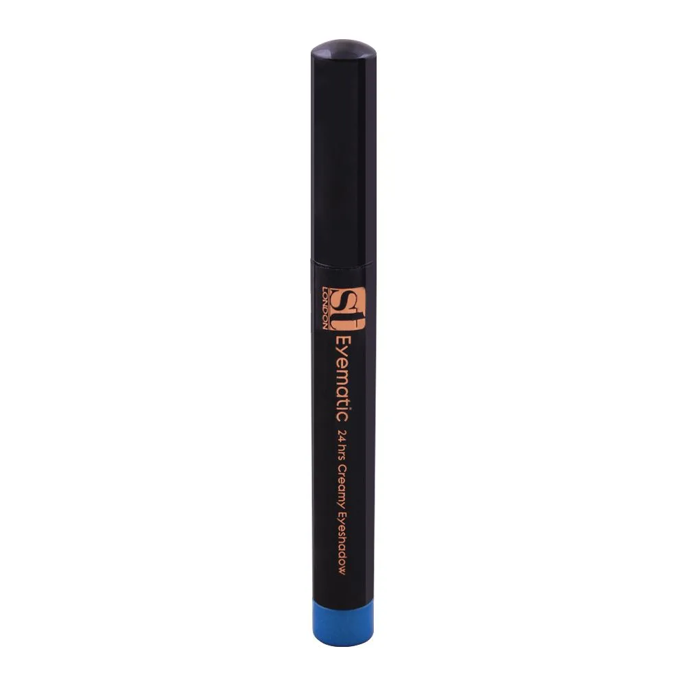 Comfortable casual st london eyematic 24hrs creamy eyeshadow, turquoise blue