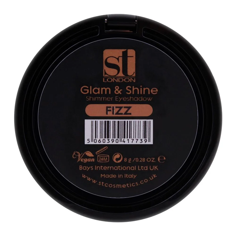 ST London Glam & Shine Shimmer Eyeshadow, Fizz, Velvety Touch packaging image