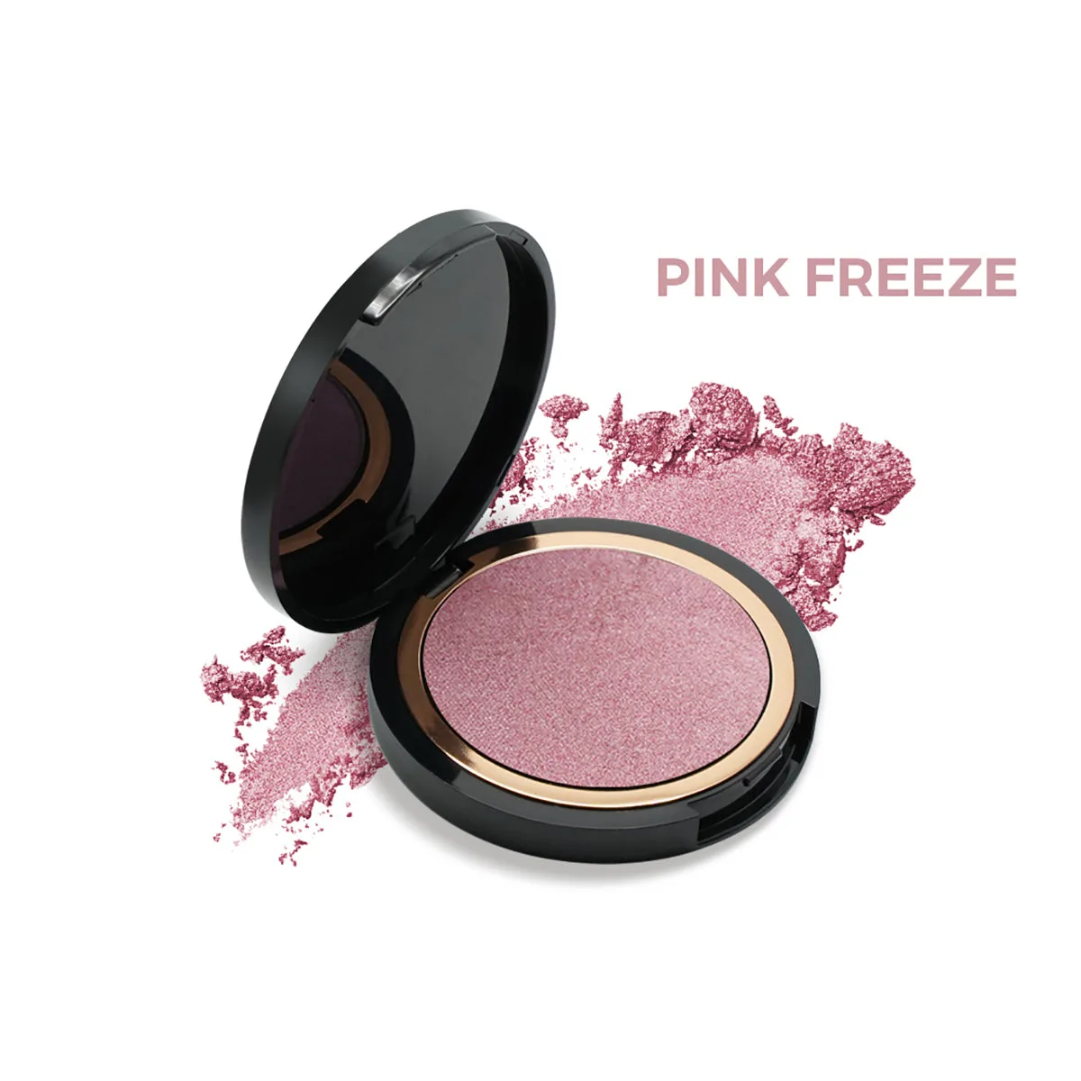 ST London Glam & Shine Shimmer Eyeshadow, Pink Freeze, Paraben Free & Long Lasting