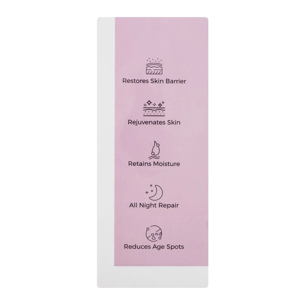 Comfortable casual st london lipoamino acid with red algae extract glow amplifier night cream, 50ml